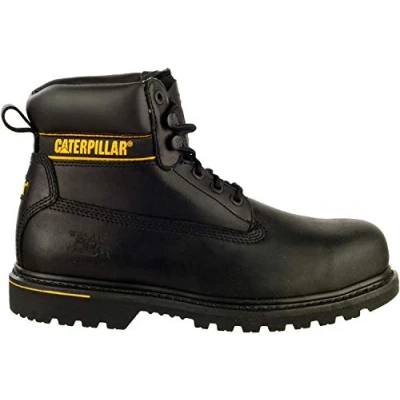 Image of Caterpillar HOLTON ST SB HRO SRC/MENS Black, Men&#039;s Safety Boot, 12 UK (46 EU)