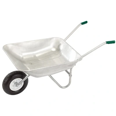 Image of Draper Galvanised Wheelbarrow, 65L