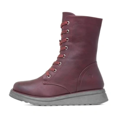 Image of Heavenly Feet Martina Bordo Burgundy 8