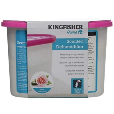 Image of Kingfisher Assorted Scented Compact Dehumidifier Moisture Absorber (Pack of 3)