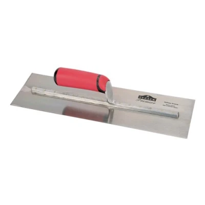 Image of Spear &amp; Jackson 13858NSF Tyzack 16&quot; Carbon Steel Cement Trowel Soft Feel Handle