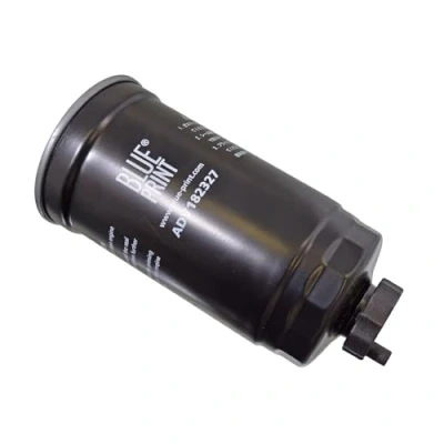 Image of 31262351 Fuel Filter BLUE PRINT ADV182327 Spin on Filter, with water separator AUDI: A4 B5 Avant, A6 C5 80 B4 Saloon, VOLVO: V70 2, S80 I