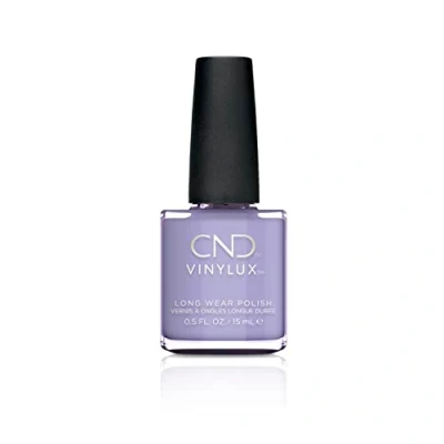 Image of CND Vinylux Long Wear Nail Polish (No Lamp Required), 15 ml, Purple, Wisteria Haze