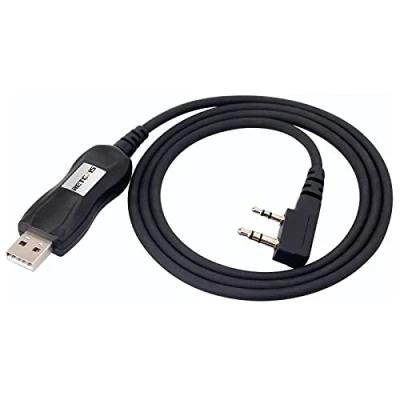 Image of Retevis PC28 FTDI Chip USB Programming Cable Compatible with Walkie Talkie RT5R RT5 RT5RV RT85 RT86 RT21 RT7 RT1 RB85 RA685 Kenwood Baofeng UV5R BF 888S 88E Wouxun TYT Two Way Radio (1 Pcs)