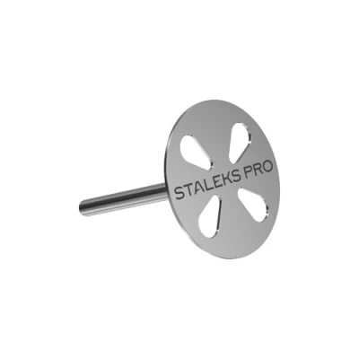 Image of STALEKS Pododisc 20 mm Pedicure + 5 Refills File 180 Grit Professional Use Domestic Stainless Steel (PDset 20)