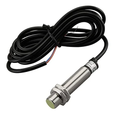 Image of Heschen Inductive Proximity Sensor Switch, PR12 2AO, Cylindrical Type, 100 240VAC, 2 Wire, NO(Normally Open), CE