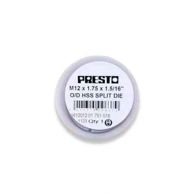 Image of Presto 6410012.01.751 516 Metric Coarse HSS Circular Adjustable Split Die