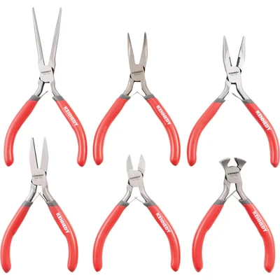 Image of Kennedy Micro Nippers/Pliers Set (6PC)