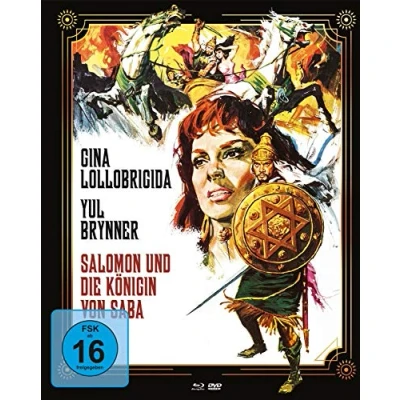 Image of Salomon und die Königin von Saba (Mediabook A, Blu ray + DVD)