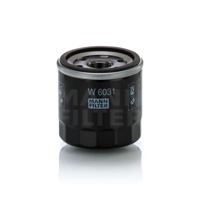 Image of 9091510009 Oil Filter MANN W 6031 3/4 16 UNF Spin on TOYOTA: Yaris IV, Corolla XII Estate, Hatchback, LEXUS: UX