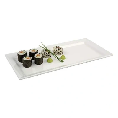 Image of APS GF158 Pure Melamine Rectangular Tray, 14&quot;