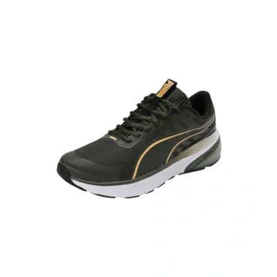 Image of Puma CELL Glare Unisex Training shoe, Size: 11, Dark olive/sun stream/black Textile/synthetics