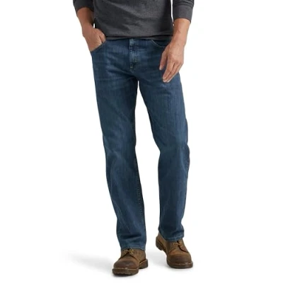Image of Wrangler Authentics Men&#039;s Big &amp; Tall Classic Relaxed Fit Jean, Slate Flex, 34W / 29L