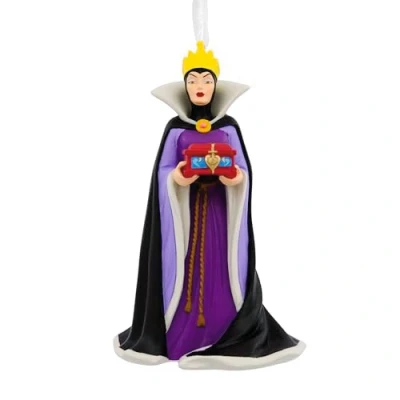 Image of Hallmark Disney Snow White and the Seven Dwarfs Evil Queen Christmas Ornament
