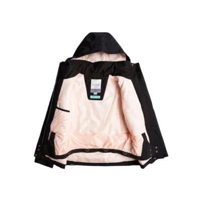 Image of Roxy Galaxy GIRL Winter jacket for kids, Size: 8y, True black/lluvia