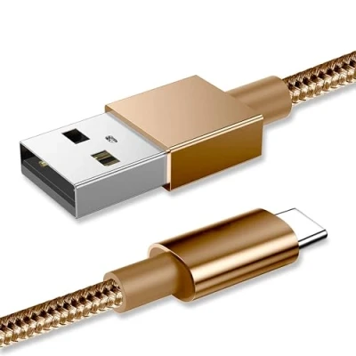 Image of USB C Cable, Type Charger Cable Fast Charging Nylon Braided for Samsung Galaxy S21 S20 fe S10 S9 S8 A21s A20e A51 A71, Huawei P40 P30, OnePlus, LG, Xperia (3 Meters)