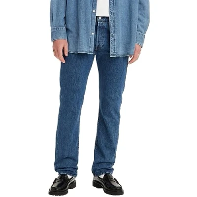 Image of Levi&#039;s Men&#039;s 501 Original Fit Jeans, Stonewash X, 33W / 30L