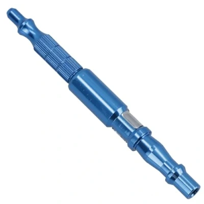 Image of Air Dust Blow Blowing Gun Pen Style Duster Nozzle Airline Quick Release Coupling