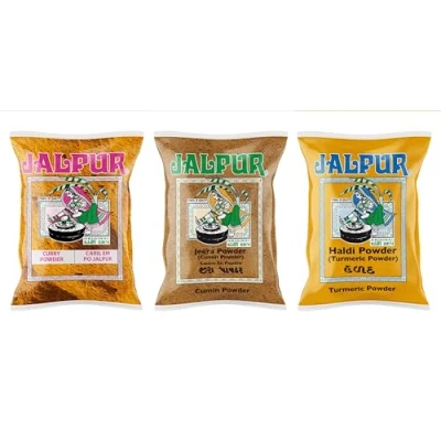 Image of Jalpur Millers Spice Combo Pack Curry Powder 500g Cumin 200g Turmeric (3 Pack)