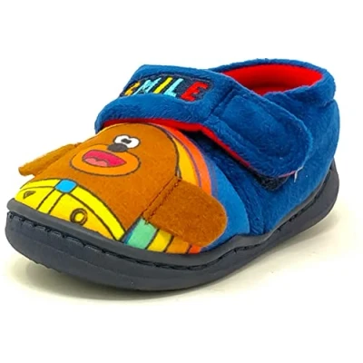 Image of Hey Duggee Kids Girls/Boys Slippers (UK child 9, Blue, numeric_9)