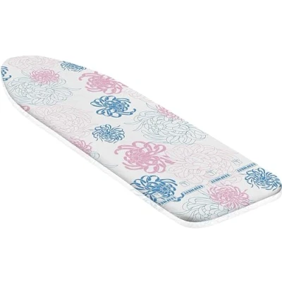 Image of Leifheit cotton Comfort L/Universal Ironing Board Cover, for max. 140x45cm, steam irons, Iron Cover with thick padding and elasticated waistband