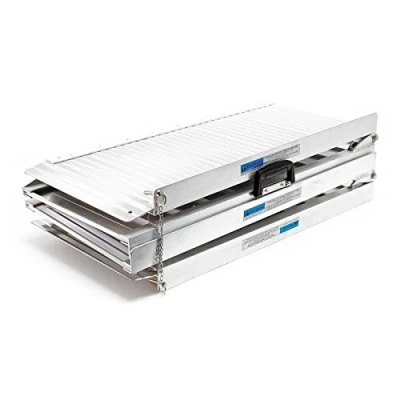 Image of Wheelchair loading ramp Aluminum 2x foldable 183cm 270kg