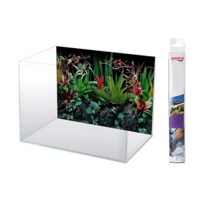 Image of wave Double Background Flora Blister, 30 X 60 cm