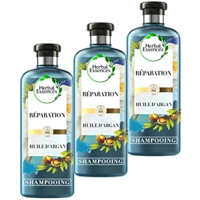 Image of Herbal Essences Pure Repair Shampoo with Moroccan Argan Oil, 250 ml, Pack of 3