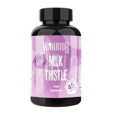 Image of Warrior, Milk Thistle Capsules Liver Detox Support Aid Herbal Supplement 90 Caps
