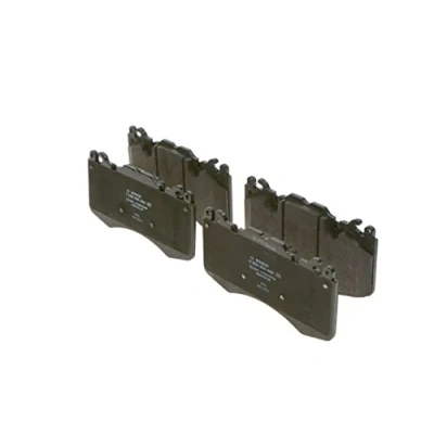 Image of BP1362, E990R019042708 Brake pad set BOSCH 0 986 494 440 Low Metallic with anti squeak plate LAND ROVER: Range Rover Sport, 3