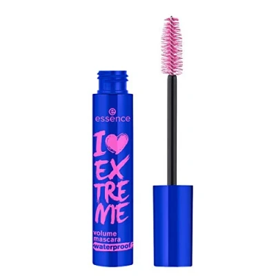 Image of ESSENCE I LOVE EXTREME WATERPROOF VOLUME MASCARA BLACK, 12ml.