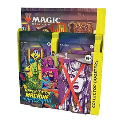Image of Magic: The Gathering March of Machine: Aftermath Collector Booster Box 12 Packs (72 Magic Cards)