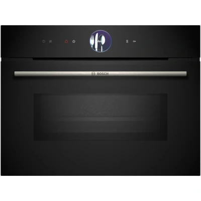 Image of Bosch CMG7361B1B Serie 8 Built In Compact Oven with Microwave Function60 x 45cm Black
