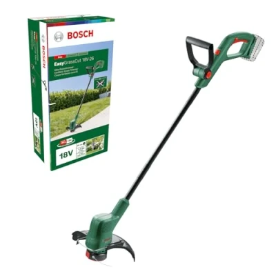 Image of Bosch Cordless Grass Trimmer EasyGrassCut 18V 26 (Without Battery, 18 Volt System, Cutting Diameter: Cm, in Carton Packaging)