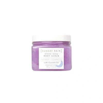 Image of Sunday Rain Sleep Easy Polishing Body Scrub for Dry Skin, Calming Lavender Scent, Vegan and Cruelty Free, 265g