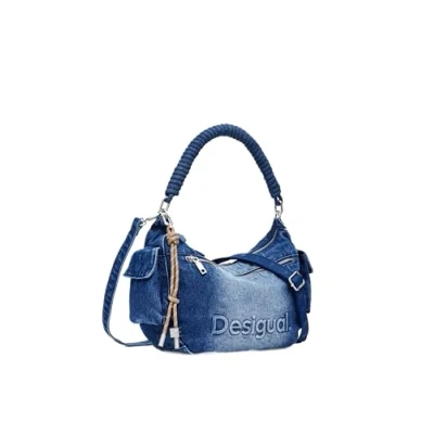 Image of Desigual Handbag, Women&#039;s, Size: One Size, Denim blue