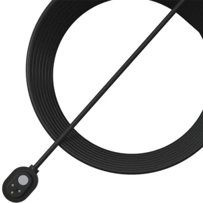 Image of Arlo Certified Accessory 25 ft Outdoor Magnetic Charging Cable, Designed for Ultra, Ultra 2 (+XL), Pro 3, 4 5, Go &amp; Floodlight Cameras, White