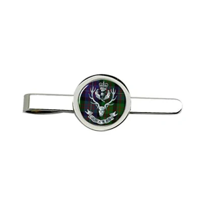 Image of Queen&#039;s Own Highlanders, British Army Tie Clip