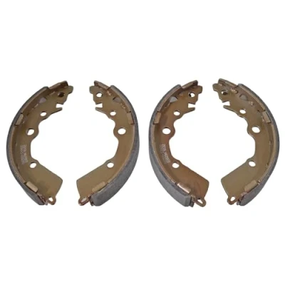 Image of 583501YA00 Brake Shoes BLUE PRINT ADG04180 Rear Axle 27mm KIA: Picanto III, II