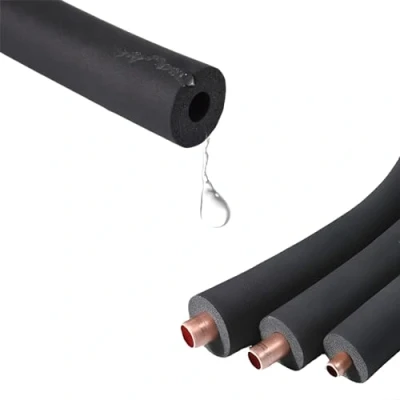 Image of Pipe Insulation Lagging Waterproof/Antifreeze/Retardant Flexible Heat Foam Hose Tubing for Winter Water Tube, Rubber Lagging(9mm*9mm*1.8m)