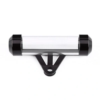Image of Motorcycle tax disc Tube Cylindrical holder Frame Waterproof (Black) for motorbike insurance ass
