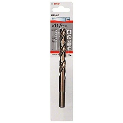 Image of Bosch Professional 2608585868 HSS Co Metal drill Bit (stainless steel, 11.5 x 94 142 mm, accessory driver), Silver
