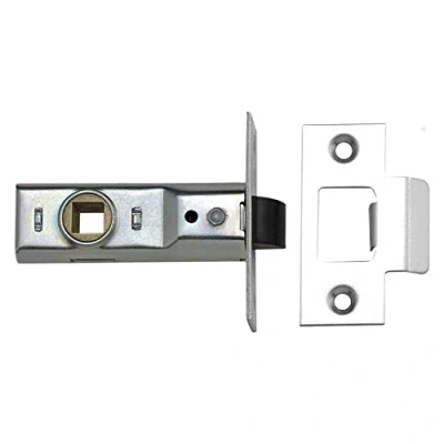 Image of Union Locks 76mm Tubular Mortice Latch 2648 Silver Enamel