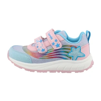 Image of Lurchi Abelia Trainers for kids, Size: 7.5K, Rose Imitation leather/ textile