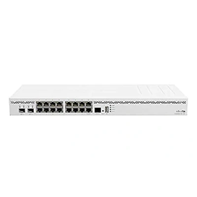 Image of MikroTik CCR2004 16G 2S+ 16 Gigabit Ethernet Cable Router White