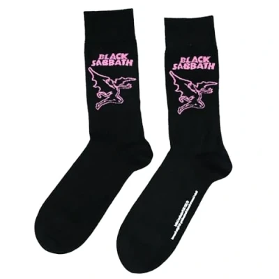 Image of SOCKSHOP Music Collection 1 Pair Black Sabbath Cotton Socks Masters of the Universe One Size