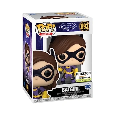 Image of Funko POP! Games: Gotham Knights Batgirl (Gwith PU) Batman Amazon Exclusive Collectable Vinyl Figure Gift Idea Official Merchandise Toys for Kids &amp; Adults Video Games Fans