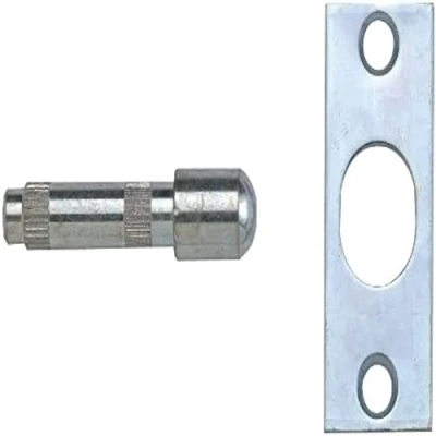 Image of Yale P 125 SC Door Hinge Bolts, Satin Chrome Finish, Standard Security, Visi Packed, suitable for external doors