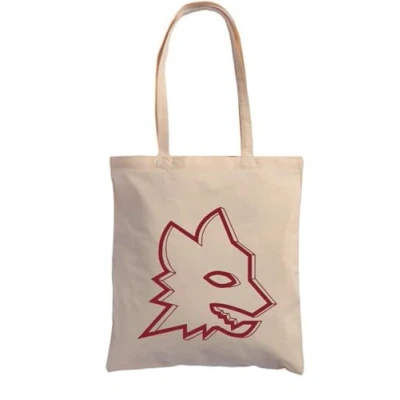 Image of AS Roma Lupa Cotton Shopper 180 g Natural