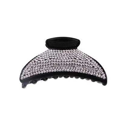 Image of Clamps Styling Claw Hair Clips with Rhinestone, Hairdressing Accessories for Women Girls